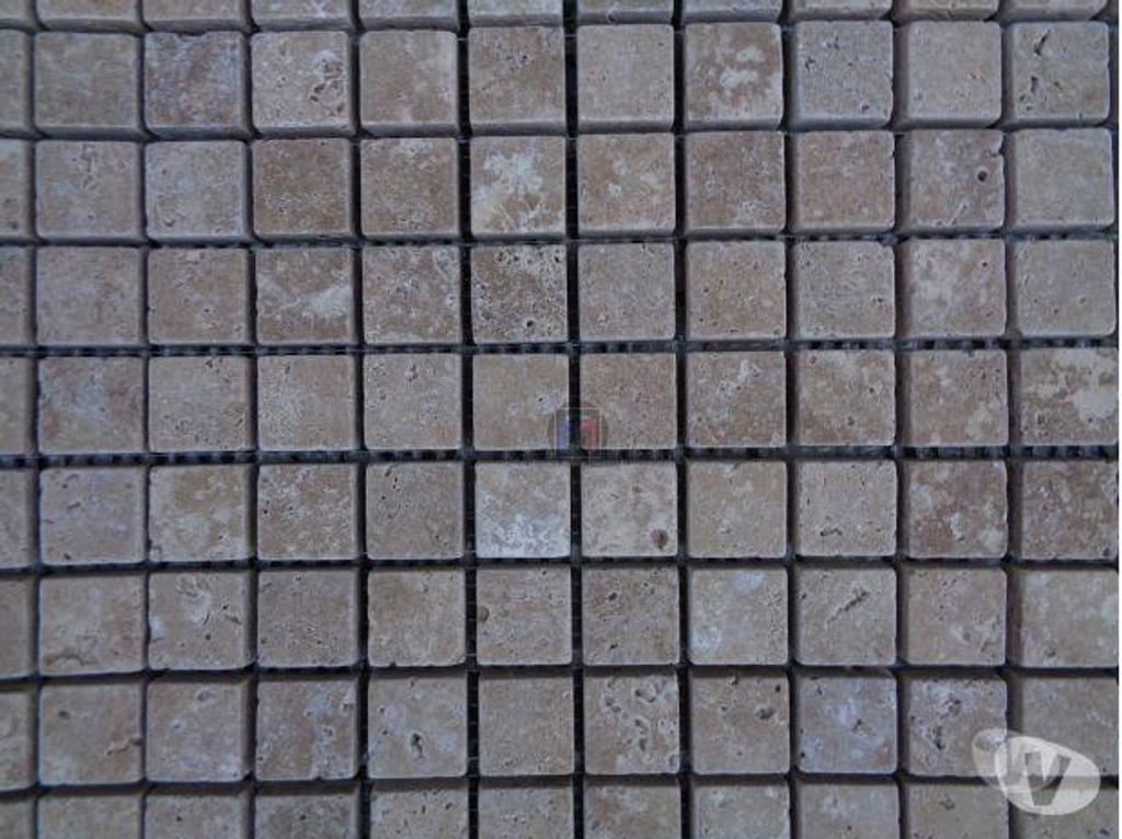  Var Forcalqueiret - 83136 - Photos Vivastreet Travertin Noce Marron Mosaïque sur filet 30,5 x 30,5 cm