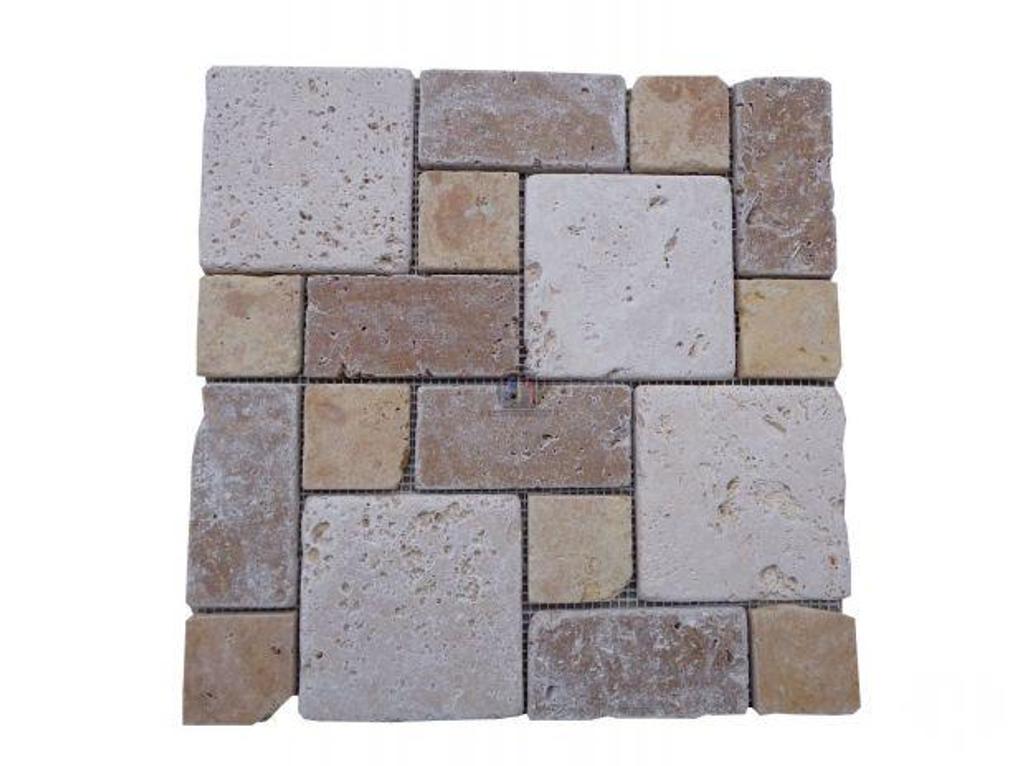  Var Forcalqueiret - 83136 - Photos Vivastreet Travertin Mixte Mosaïque sur filet 30,5 x 30,5 cm