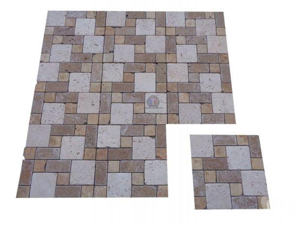  Var Forcalqueiret - 83136 - Photos Vivastreet Travertin Mixte Mosaïque sur filet 30,5 x 30,5 cm