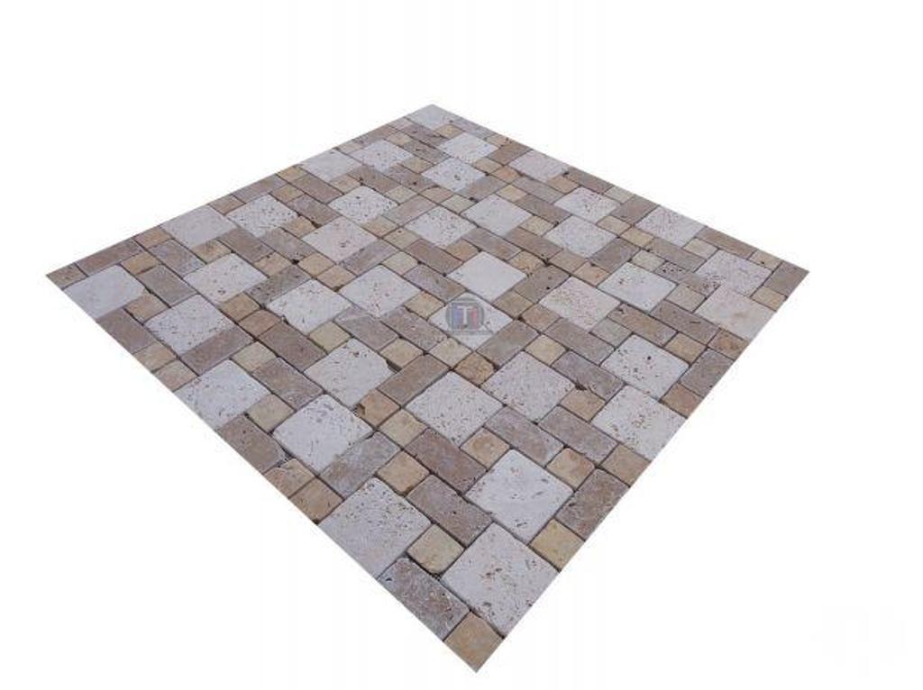  Var Forcalqueiret - 83136 - Photos Vivastreet Travertin Mixte Mosaïque sur filet 30,5 x 30,5 cm