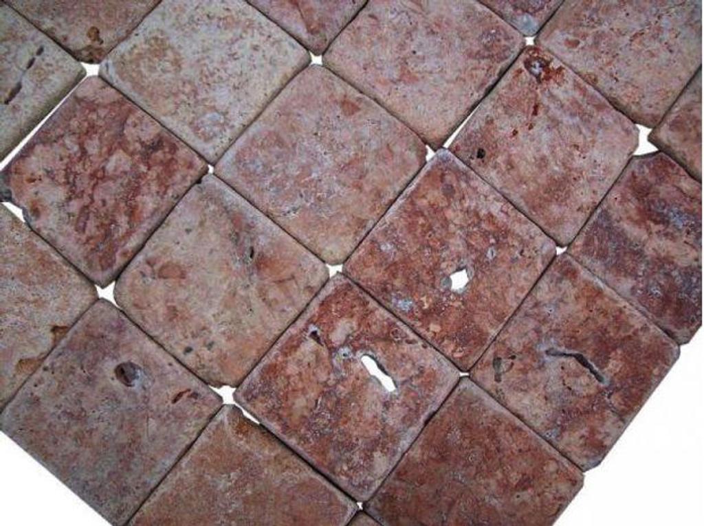  Var Forcalqueiret - 83136 - Photos Vivastreet Travertin Rose Rouge 10 x 10 cm