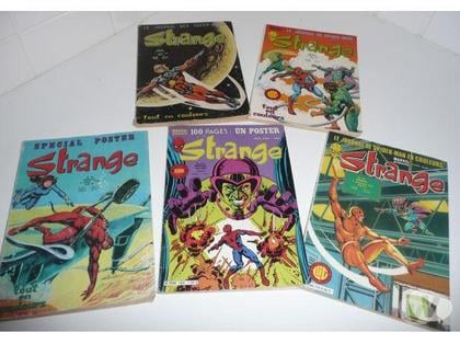 Livres occasion Meaux Seine-et-Marne - Photos Vivastreet Lot de 5 BD STRANGE