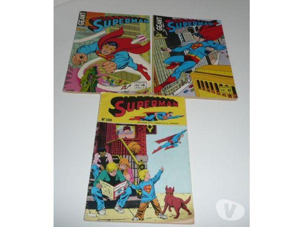 Collection Seine-et-Marne Meaux - 77100 - Photos Vivastreet Lot de 3 BD SUPERMAN