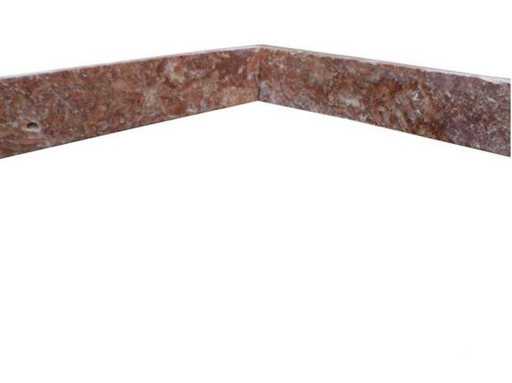 Décoration - art Var Forcalqueiret - 83136 - Photos Vivastreet Travertin Rose Rouge Plinthes 40,6 x 8 cm