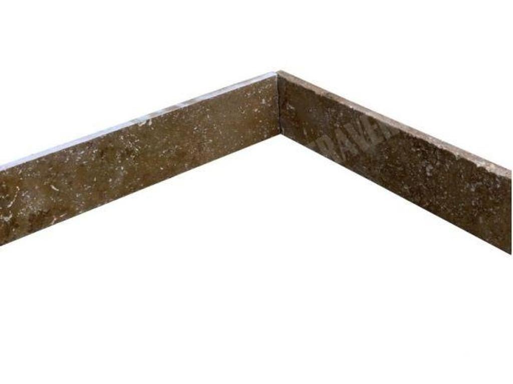 Décoration - art Var Forcalqueiret - 83136 - Photos Vivastreet Travertin Noce Marron Plinthes 40,6 x 8 cm