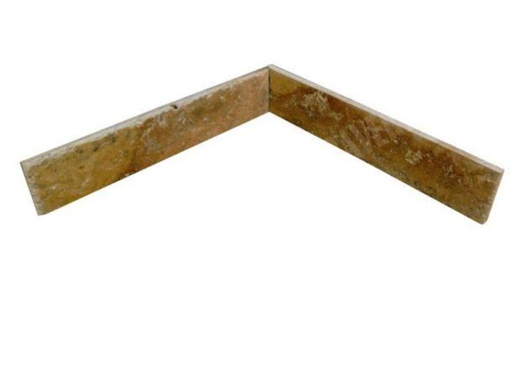 Décoration - art Var Forcalqueiret - 83136 - Photos Vivastreet Travertin Jaune Or Plinthes 40,6 x 8 cm