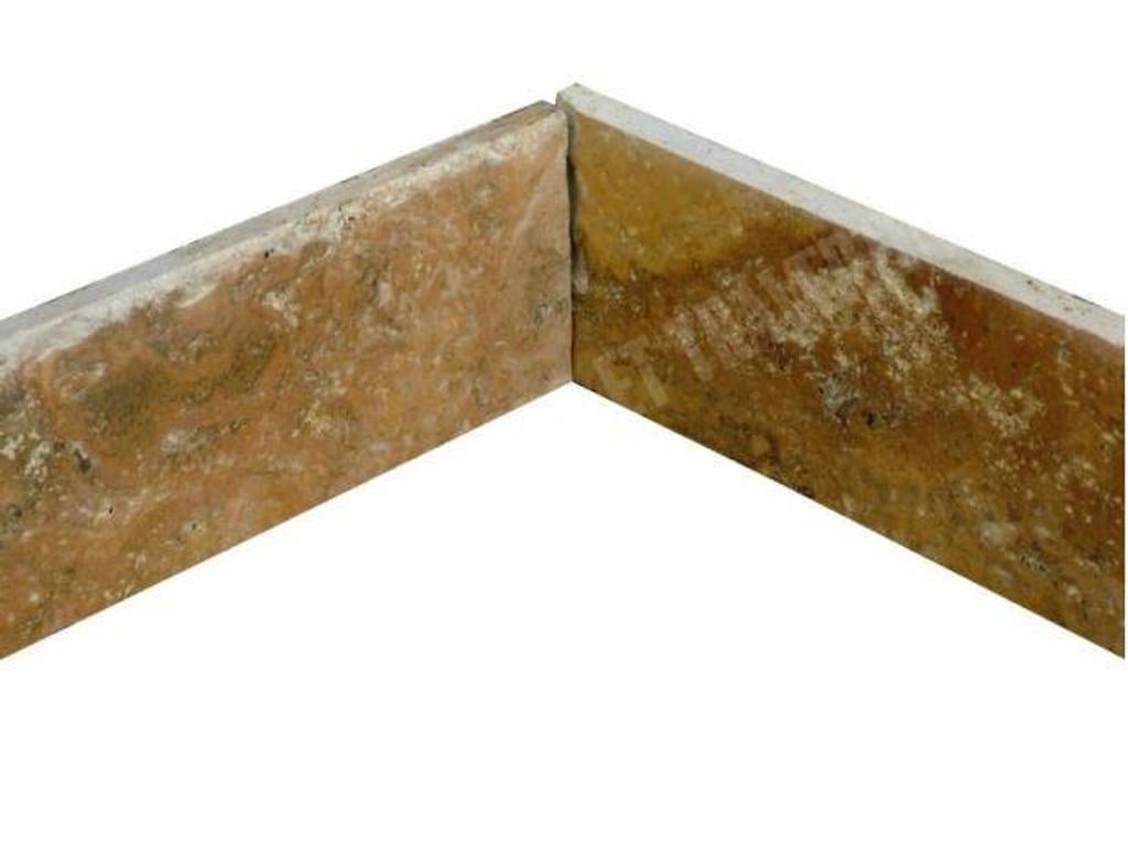 Décoration - art Var Forcalqueiret - 83136 - Photos Vivastreet Travertin Jaune Or Plinthes 40,6 x 8 cm