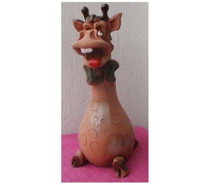 Décoration - art Montauban Tarn-et-Garonne - Photos Vivastreet VACHE TIRELIRE en terre cuite ou argile Hauteur 23 cm
