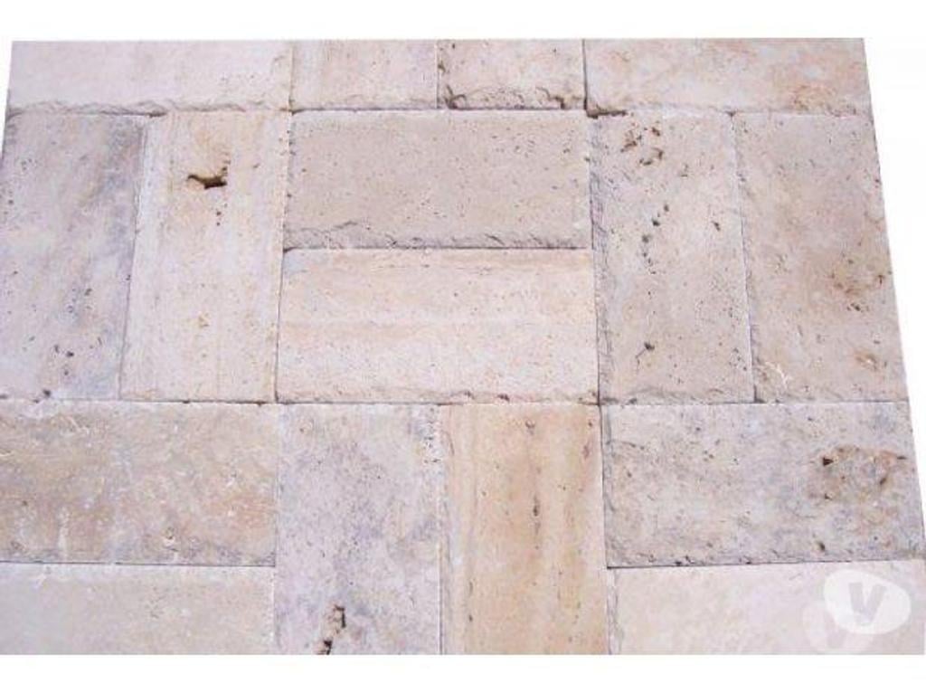 Décoration - art Var Forcalqueiret - 83136 - Photos Vivastreet Travertin Classique Beige Pavé 15 x 30 cm