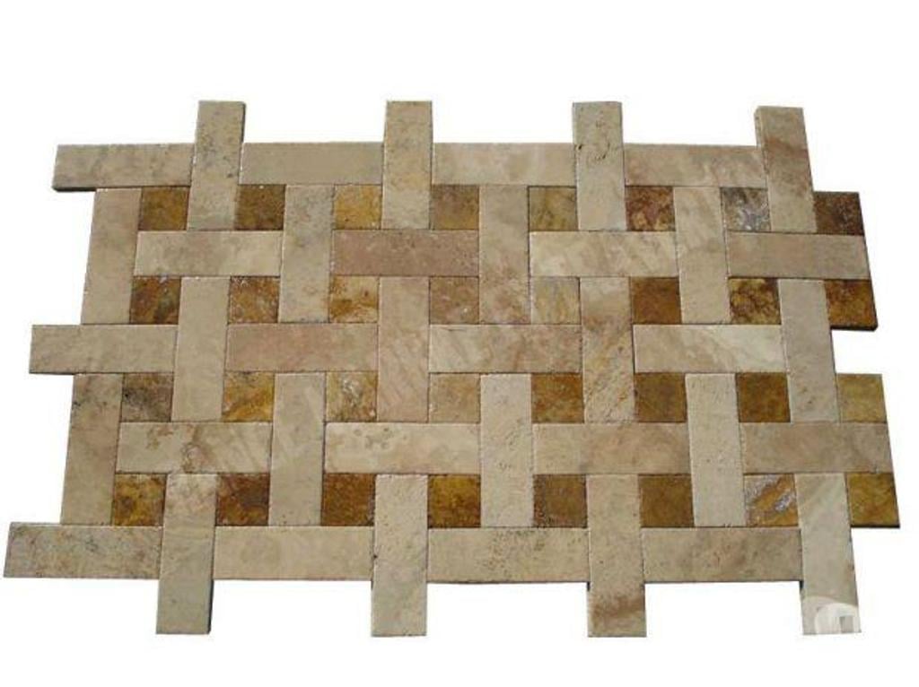 Décoration - art Var Forcalqueiret - 83136 - Photos Vivastreet Travertin Classique Clair + Travertin Jaune Pavé 15x45 cm