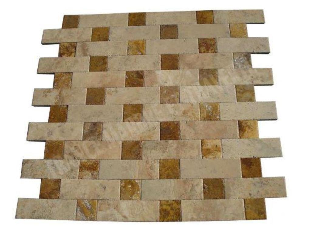 Décoration - art Var Forcalqueiret - 83136 - Photos Vivastreet Travertin Classique Clair + Travertin Jaune Pavé 15x45 cm