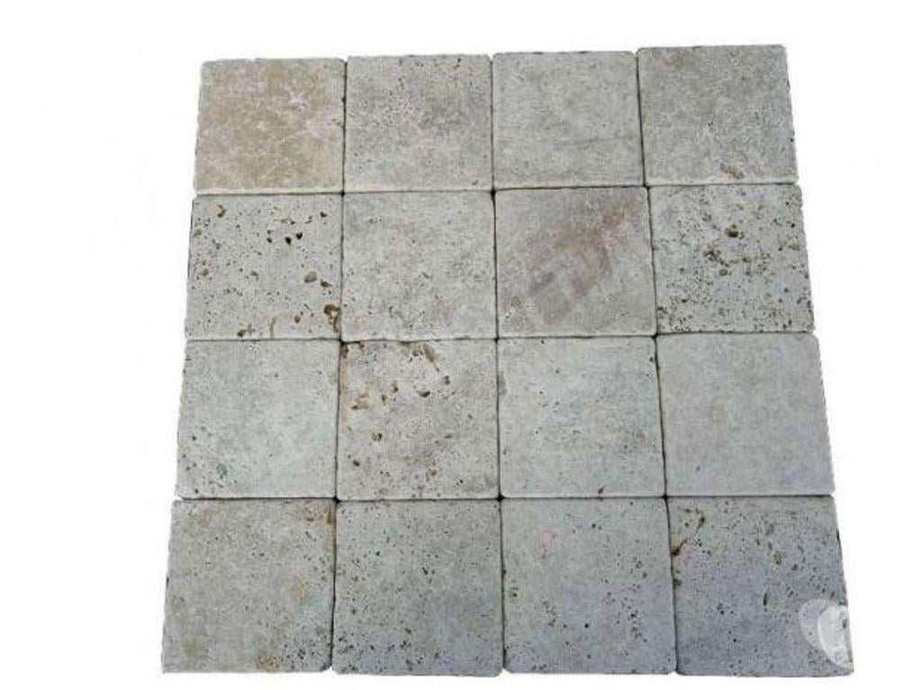 Décoration - art Var Forcalqueiret - 83136 - Photos Vivastreet Travertin Classique Beige Clair Pavée 20,3 x 20,3 cm