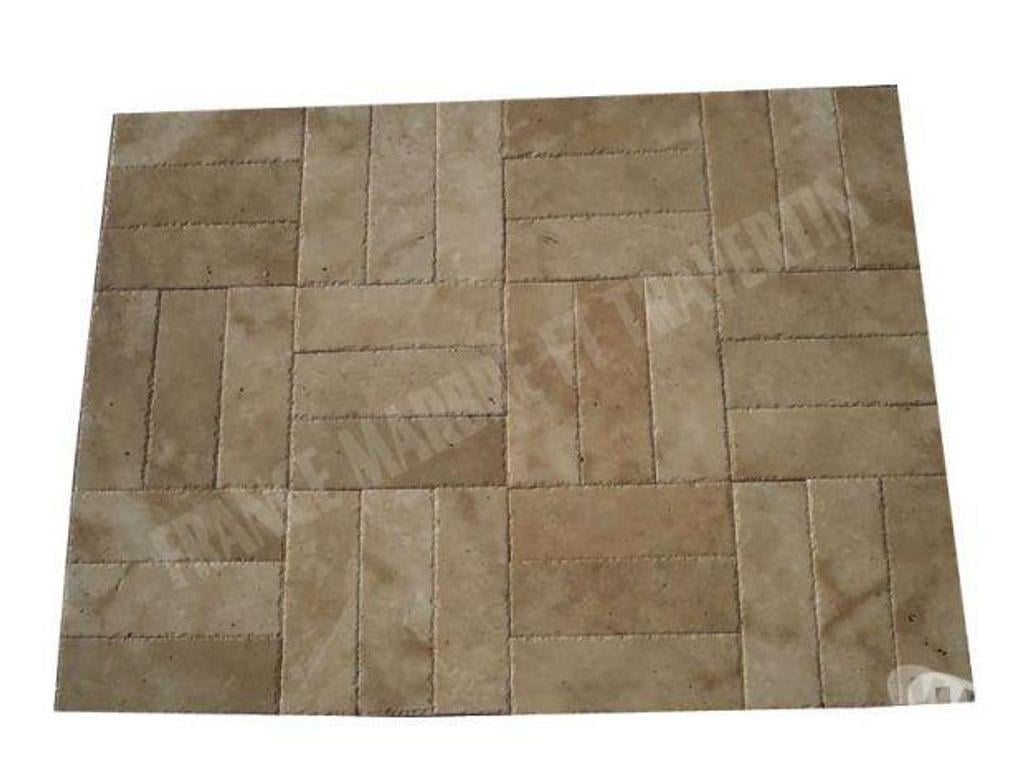 Décoration - art Var Forcalqueiret - 83136 - Photos Vivastreet Travertin Classique Beige Clair Pavée 15 x 45 cm