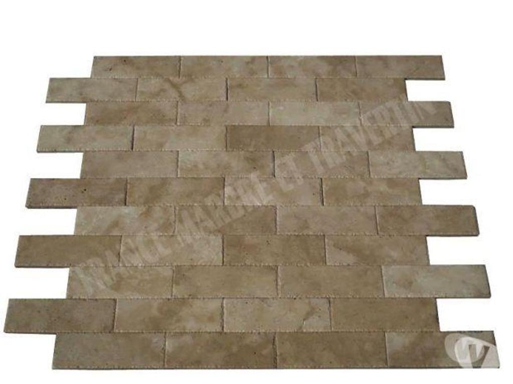 Décoration - art Var Forcalqueiret - 83136 - Photos Vivastreet Travertin Classique Beige Clair Pavée 15 x 45 cm