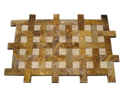 Décoration - art Forcalqueiret Var - Photos Vivastreet Travertin Jaune Or Pavé 15 x 30,5 cm