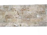  Travertin Classique Beige Longeur Libre Parement LArge 10cm