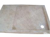 Travertin Classique Beige Bac A Douche 130 x 90 cm