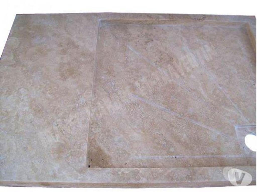 Décoration - art Var Forcalqueiret - 83136 - Photos Vivastreet Travertin Classique Beige Bac A Douche 130 x 90 cm