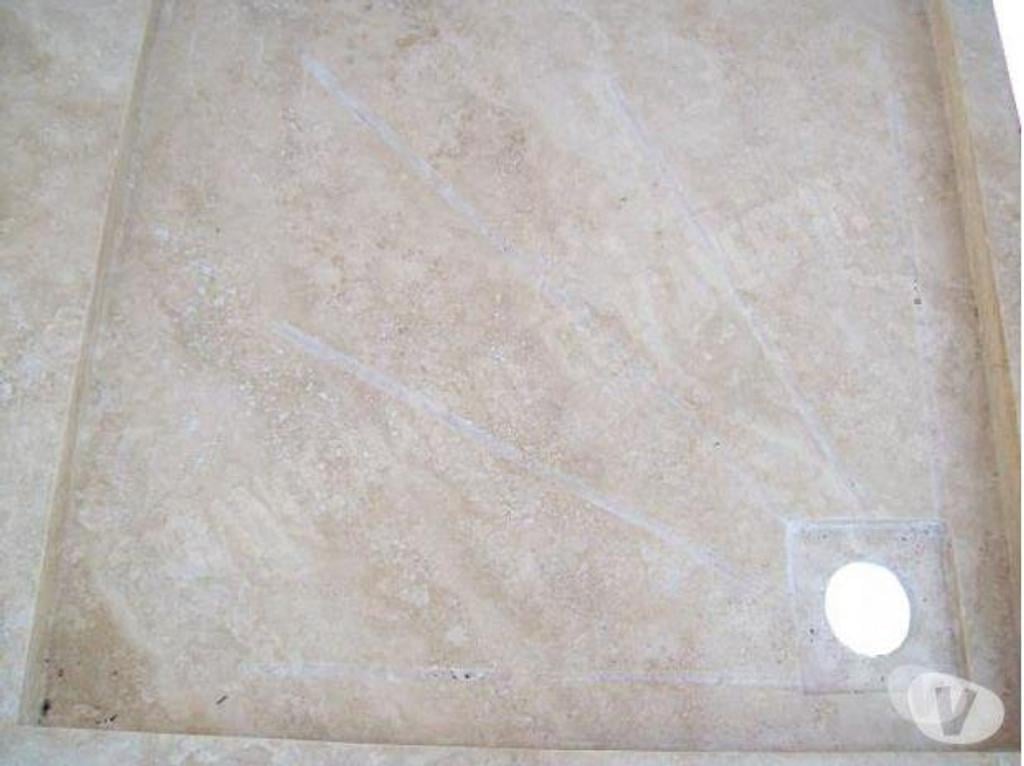 Décoration - art Var Forcalqueiret - 83136 - Photos Vivastreet Travertin Classique Beige Bac A Douche 130 x 90 cm