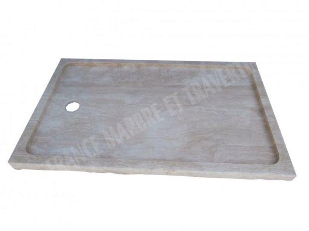 Décoration - art Var Forcalqueiret - 83136 - Photos Vivastreet Travertin Classique Beige Bac A Douche Eclaté 130 x 90 cm