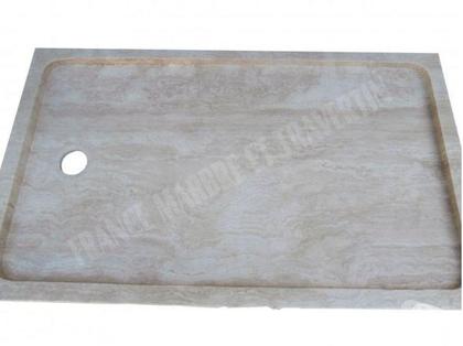 Décoration - art Forcalqueiret Var - Photos Vivastreet Travertin Classique Beige Bac A Douche Eclaté 130 x 90 cm