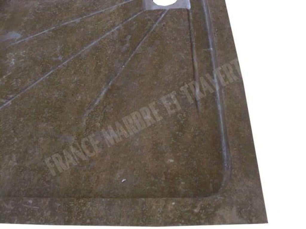 Décoration - art Var Forcalqueiret - 83136 - Photos Vivastreet Travertin Noce Marron Bac A Douche 90 x 90 cm