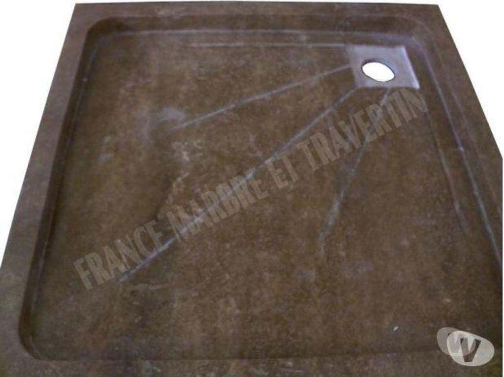 Décoration - art Var Forcalqueiret - 83136 - Photos Vivastreet Travertin Noce Marron Bac A Douche 90 x 90 cm