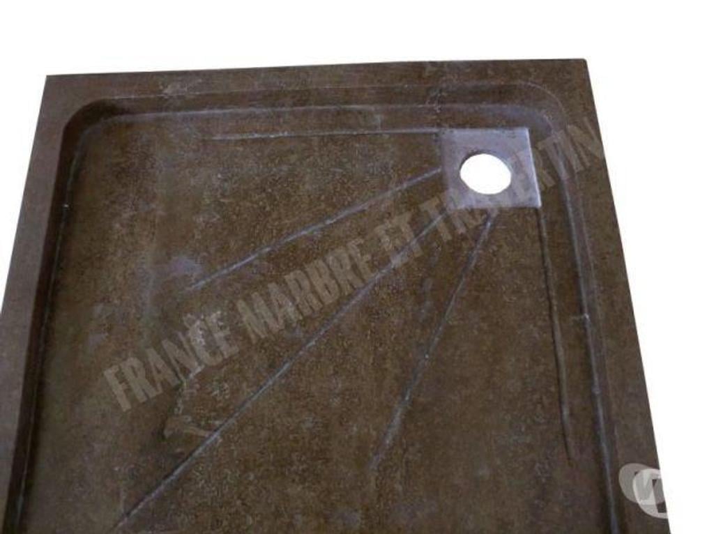 Décoration - art Var Forcalqueiret - 83136 - Photos Vivastreet Travertin Noce Marron Bac A Douche 90 x 90 cm