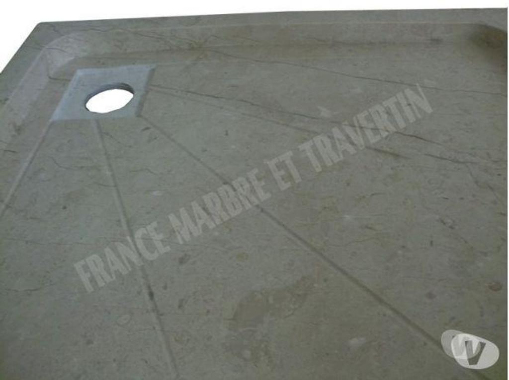  Var Forcalqueiret - 83136 - Photos Vivastreet Marbre Marfil Beige Bac A Douche 90 x 90 cm