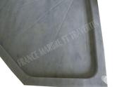 Marbre Blanc Bac A Douche Angle 90 x 90 cm