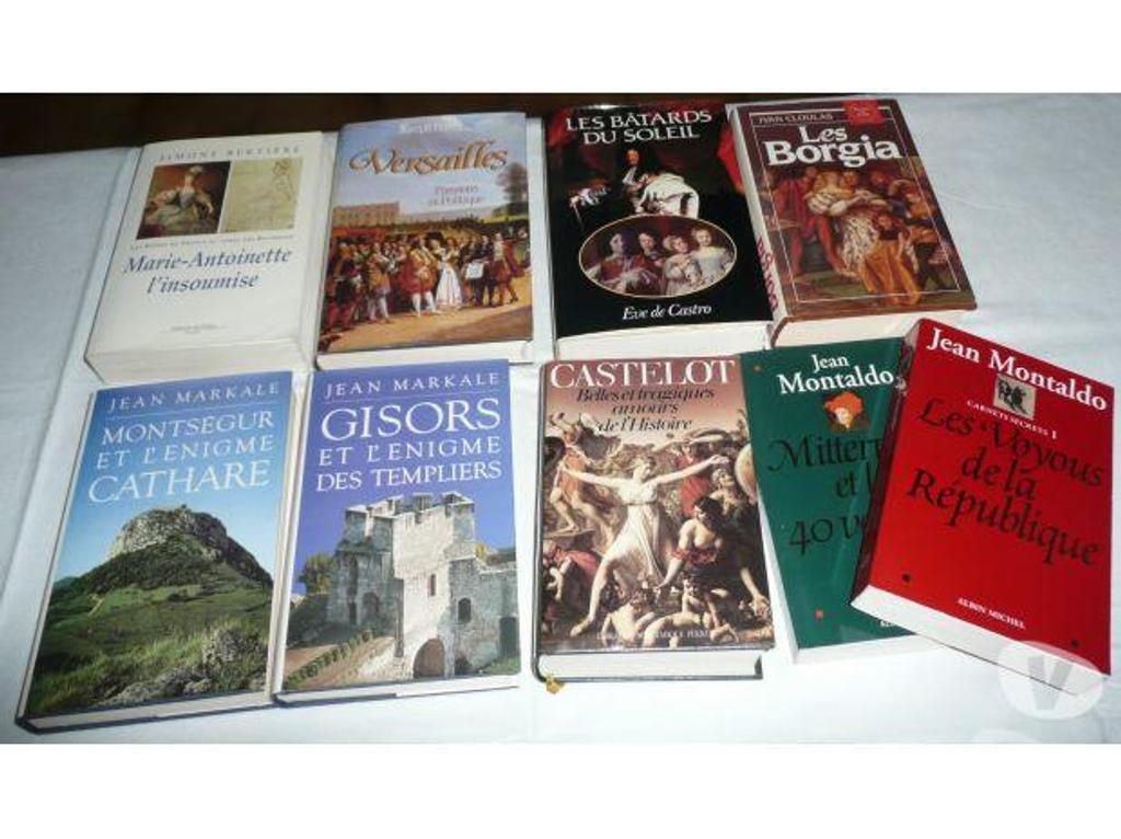 Livres occasion Seine-et-Marne Meaux - 77100 - Photos Vivastreet LOT DE 9 LIVRES HISTOIRE