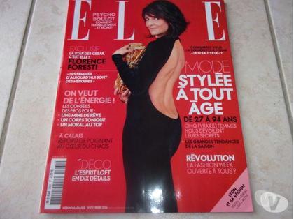 Livres occasion Ardoix Ardèche - Photos Vivastreet Magazine Elle N° 3661- Hebdomadaire 19/02/16