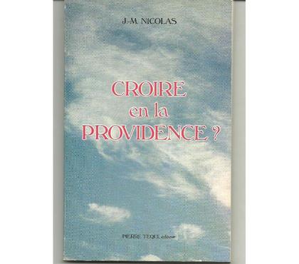 Livres occasion Montauban Tarn-et-Garonne - Photos Vivastreet J M NICOLAS Croire en la Providence