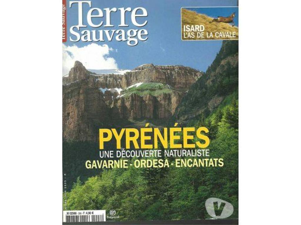Livres occasion Tarn-et-Garonne Montauban - 82000 - Photos Vivastreet TERRE SAUVAGE n° 206 juin 2005 : Pyrénées Mer Rouge Camargue