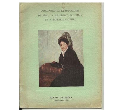 Livres occasion Montauban Tarn-et-Garonne - Photos Vivastreet Catalogue vente aux enchères succession feu Prince Aly KHAN