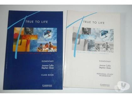 Livres Meaux Seine-et-Marne - Photos Vivastreet Livres COURS ANGLAIS TRUE TO LIFE ELEMENTARY