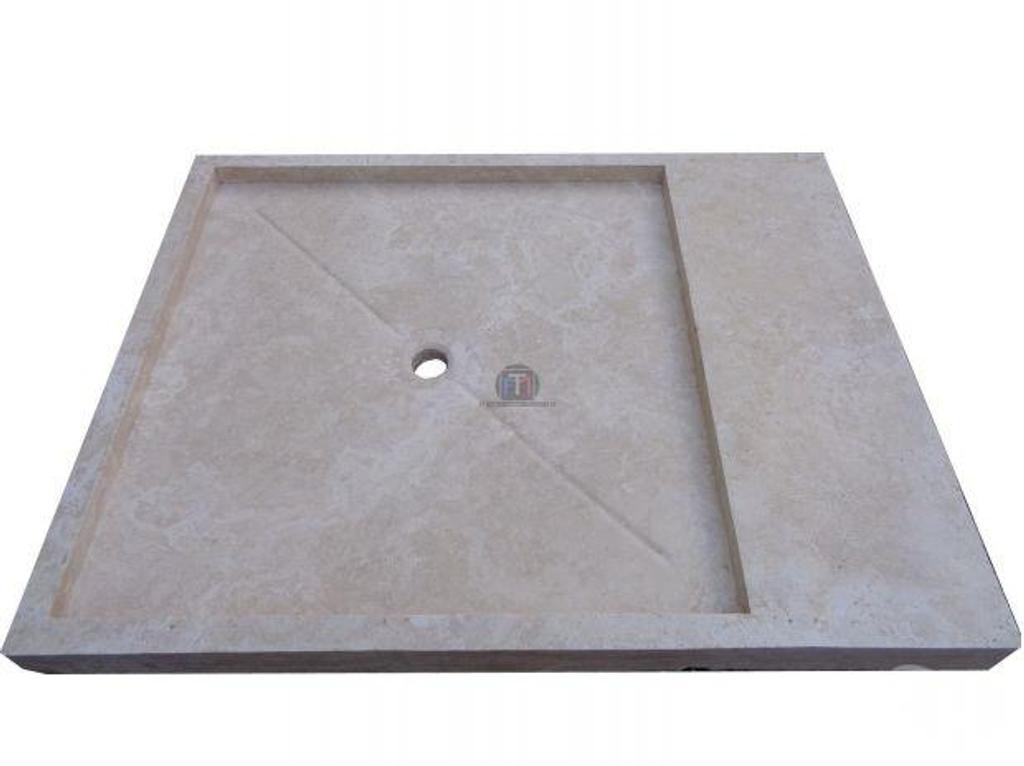 Décoration - art Bouches-du-Rhône Lancon Provence - 13680 - Photos Vivastreet Travertin Classique Beige Bac a Douche 140 x 110 x 10 cm 