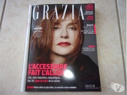 Livres occasion Ardoix Ardèche - Photos Vivastreet Magazine Grazia Semaine du 18 au 24/03/16