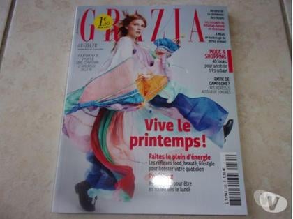 Livres occasion Ardoix Ardèche - Photos Vivastreet Magazine Grazia N°335 - Semaine du 11 au 17/03/16