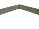Travertin Classique Plinthes 40,6 x 8 x 1,2 cm Adoucie 