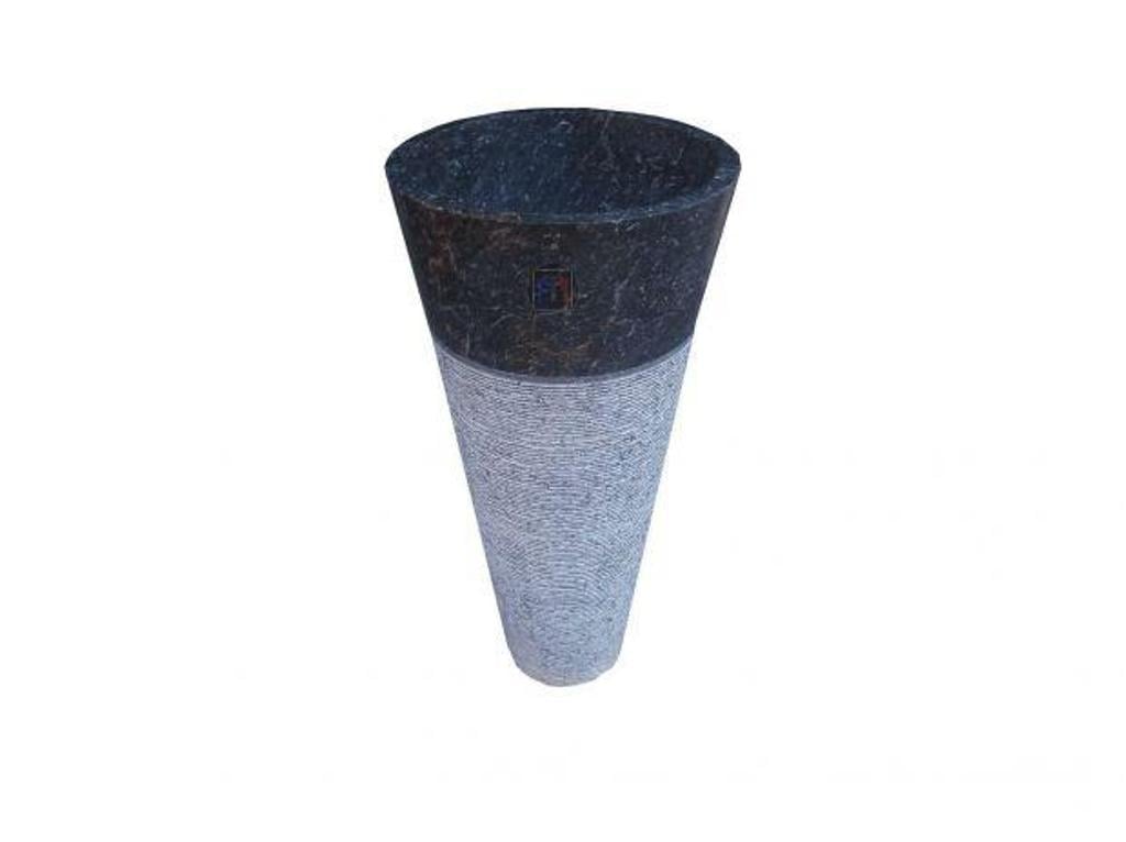  Bouches-du-Rhône Lancon Provence - 13680 - Photos Vivastreet Marbre Noir Piedestal Vasque 90 cm strié 700€ HT Lot