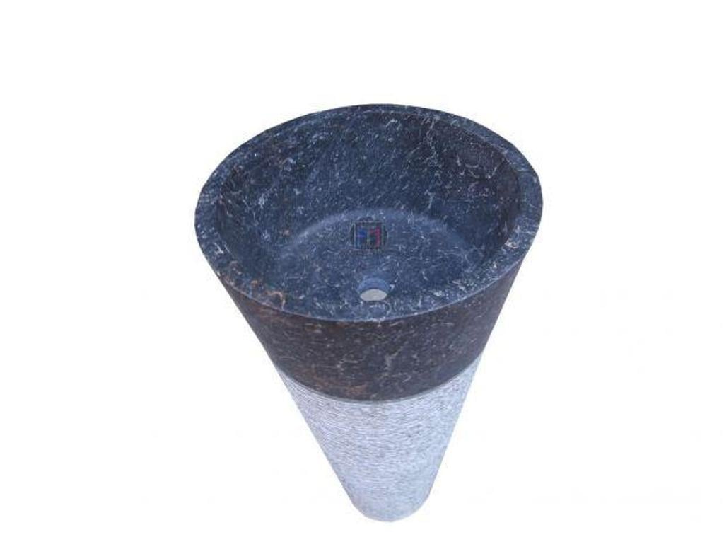  Bouches-du-Rhône Lancon Provence - 13680 - Photos Vivastreet Marbre Noir Piedestal Vasque 90 cm strié 700€ HT Lot