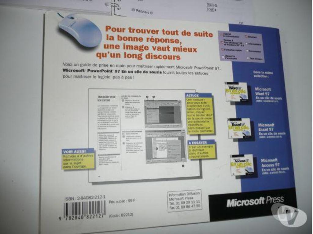Livres occasion Seine-et-Marne Meaux - 77100 - Photos Vivastreet MANUELS WORD 97 et POWERPOINT 97