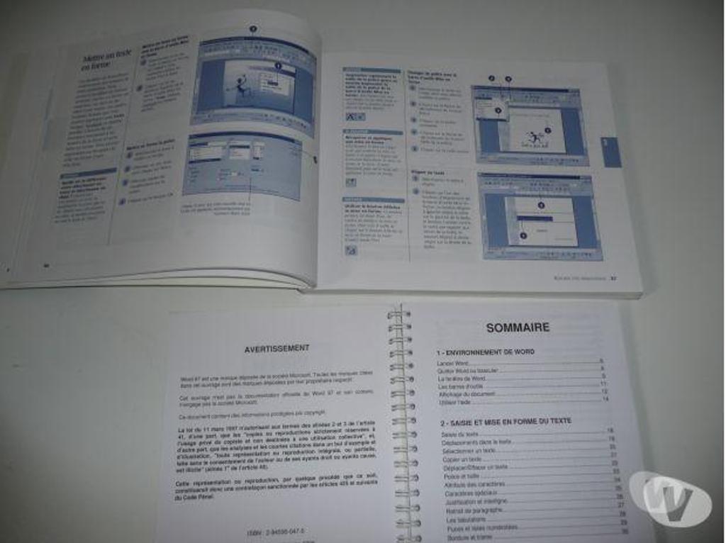Livres occasion Seine-et-Marne Meaux - 77100 - Photos Vivastreet MANUELS WORD 97 et POWERPOINT 97