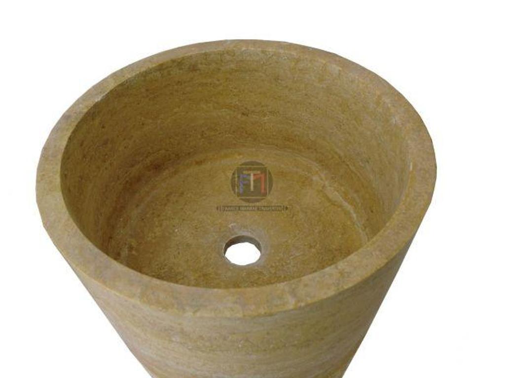  Bouches-du-Rhône Lancon Provence - 13680 - Photos Vivastreet Travertin Jaune Piédestal Vasque Strie 500€ HT Lot