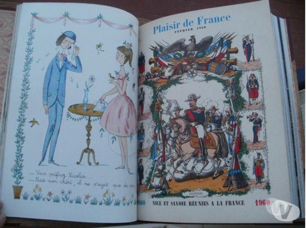 Livres occasion Tarn-et-Garonne Montauban - 82000 - Photos Vivastreet PLAISIR DE FRANCE relié, revues de janvier 1960 à juin 1960,