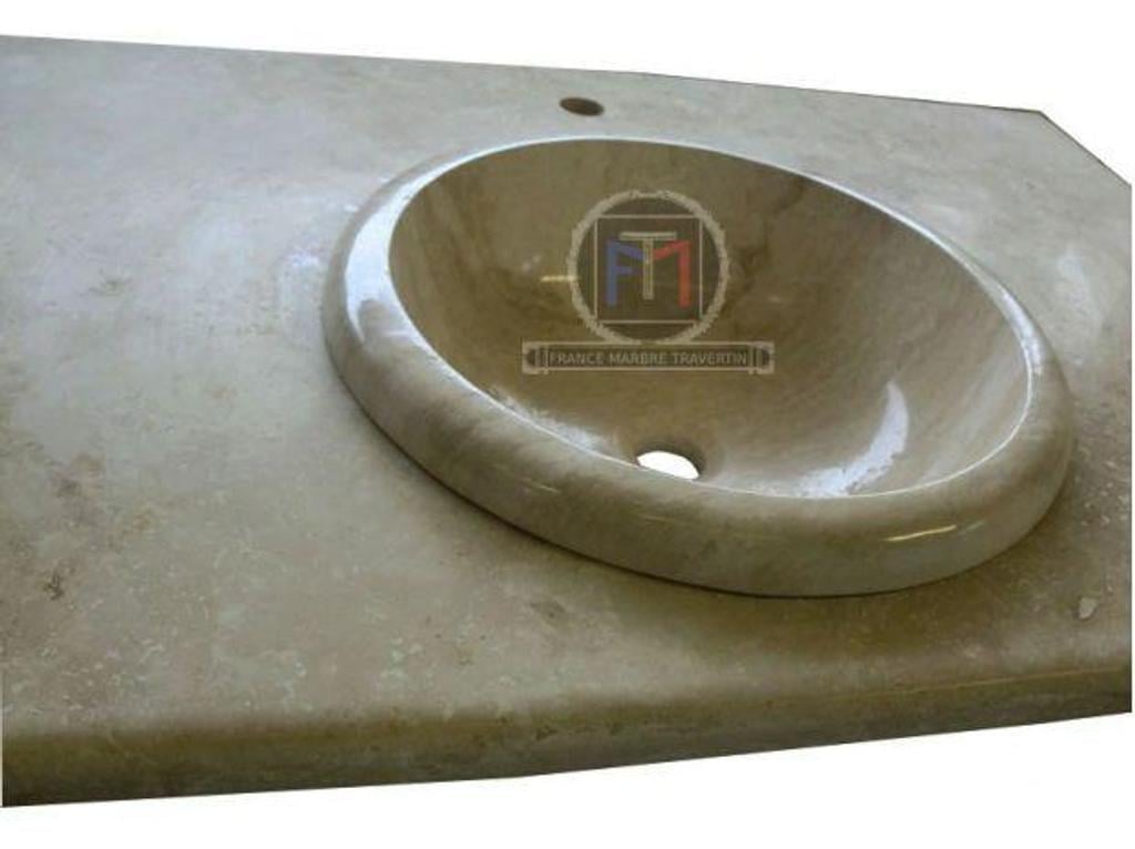  Bouches-du-Rhône Lancon Provence - 13680 - Photos Vivastreet Travertin Classique Plan Vasque Model à Encastrer 300€ HT
