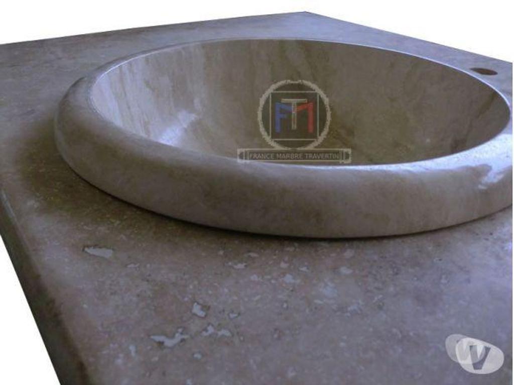  Bouches-du-Rhône Lancon Provence - 13680 - Photos Vivastreet Travertin Classique Plan Vasque Model à Encastrer 300€ HT