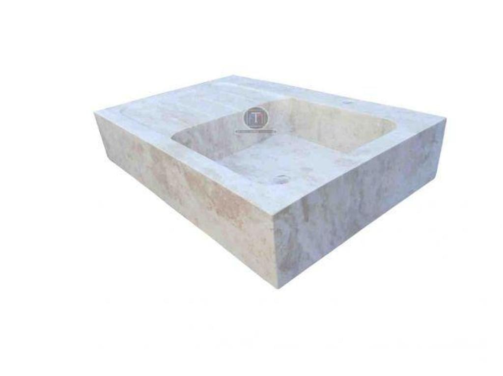  Bouches-du-Rhône Lancon Provence - 13680 - Photos Vivastreet Travertin Évier 1 Bac avec Égouttoir 90 x 60 x18cm à 550€HT