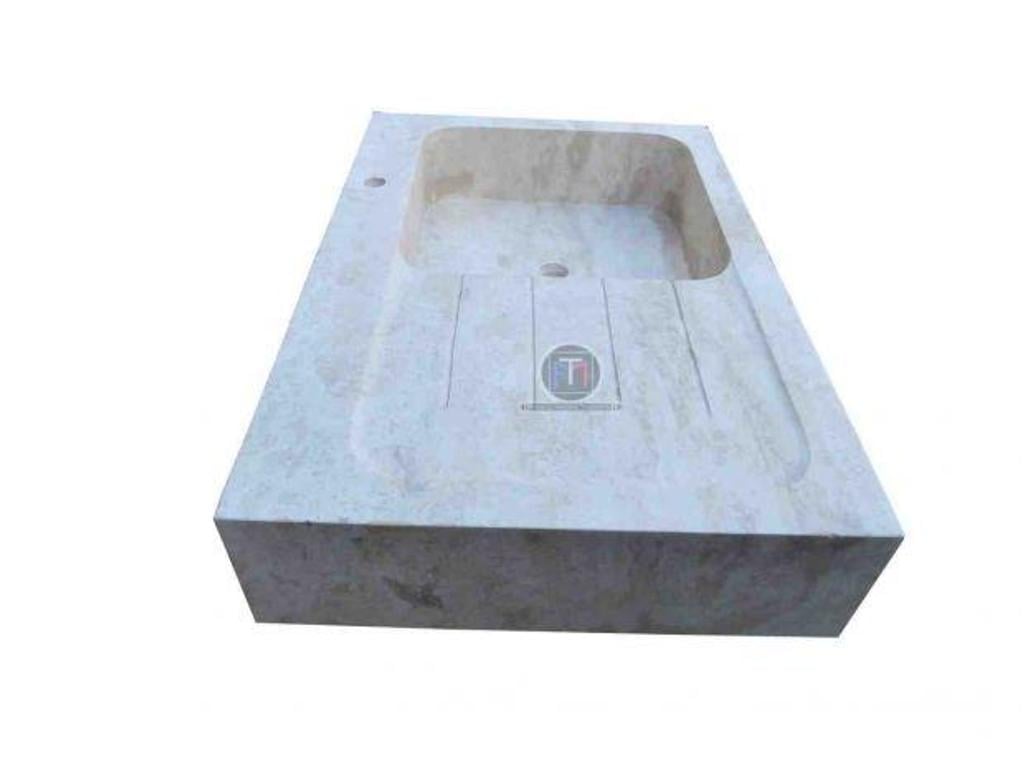  Bouches-du-Rhône Lancon Provence - 13680 - Photos Vivastreet Travertin Évier 1 Bac avec Égouttoir 90 x 60 x18cm à 550€HT